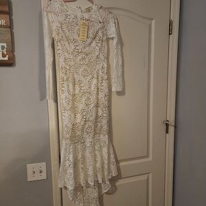 Rustic wedding dress